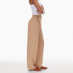 Artizia The Effortless Pants, gold camel
